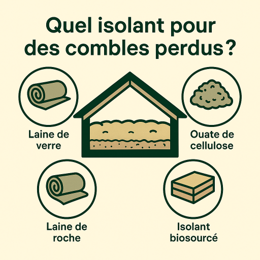 meilleur isolant combles perdues