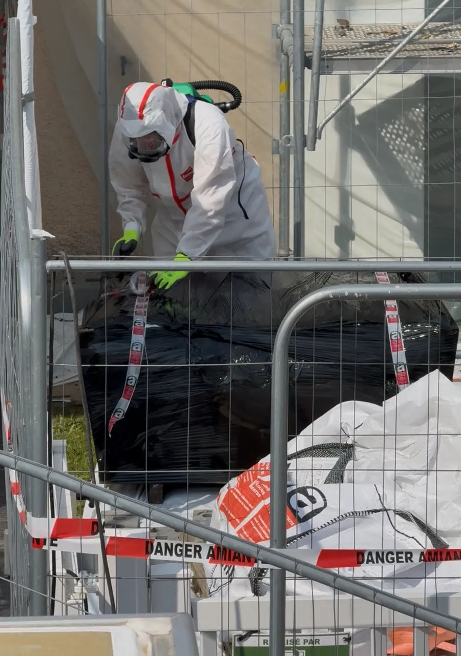 Retrait des déchets