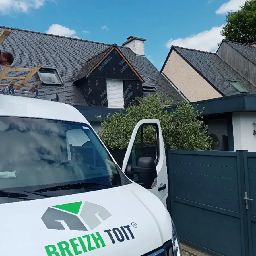 Lucarne d'Arradon avec son nouveau bardage à joint debout (photo 3)
