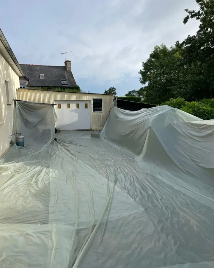 Toiture de Pordic après son nettoyage et son traitement hydrofuge (photo 2)