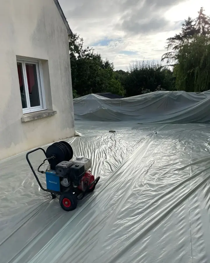 Toiture de Pordic après son nettoyage et son traitement hydrofuge (photo 3)