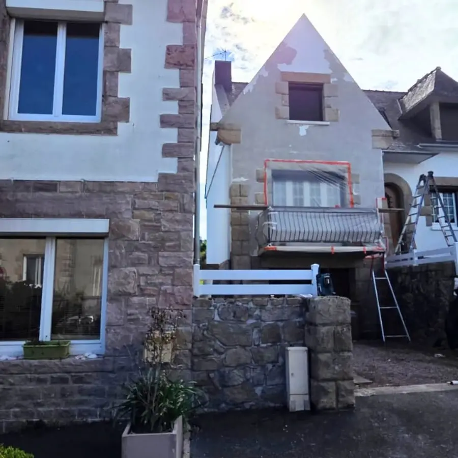 Maison en pierre après ravalement de façade dans les Côtes-d'Armor (photo 2)