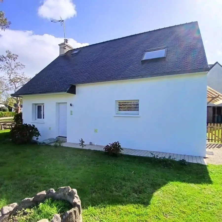 Maison de Locmiquelic après peinture de façade (photo 3)