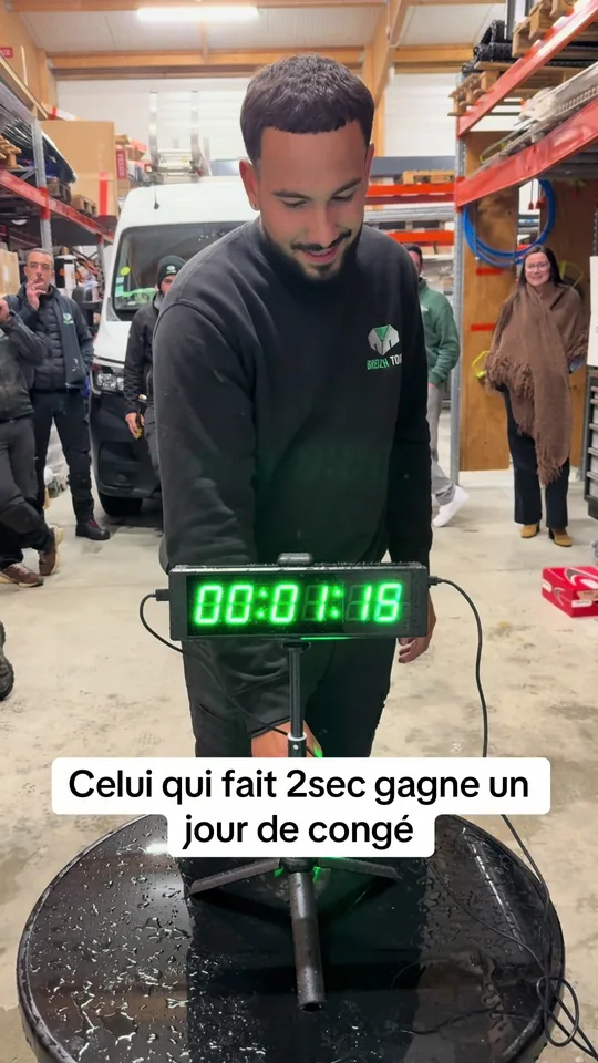 Défi chrono à l'atelier, vidéo TikTok Breizh Toit
